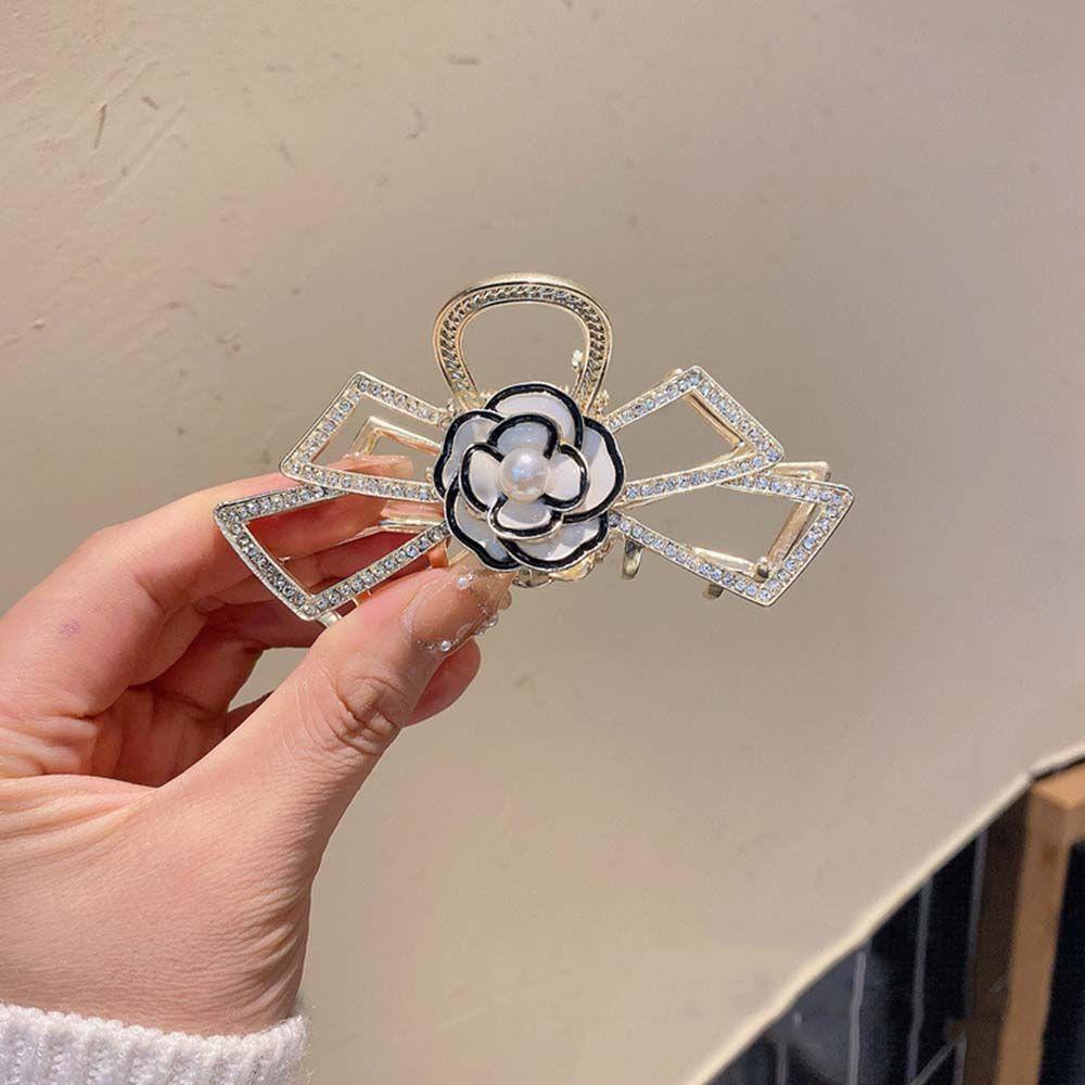 Kẹp Tóc Đuôi Ngựa Thanh Lịch Thời Trang Xuân Hè Cho Nữ|Kẹp Tóc Hình Bông Hoa / Con Cua Xinh Xắn