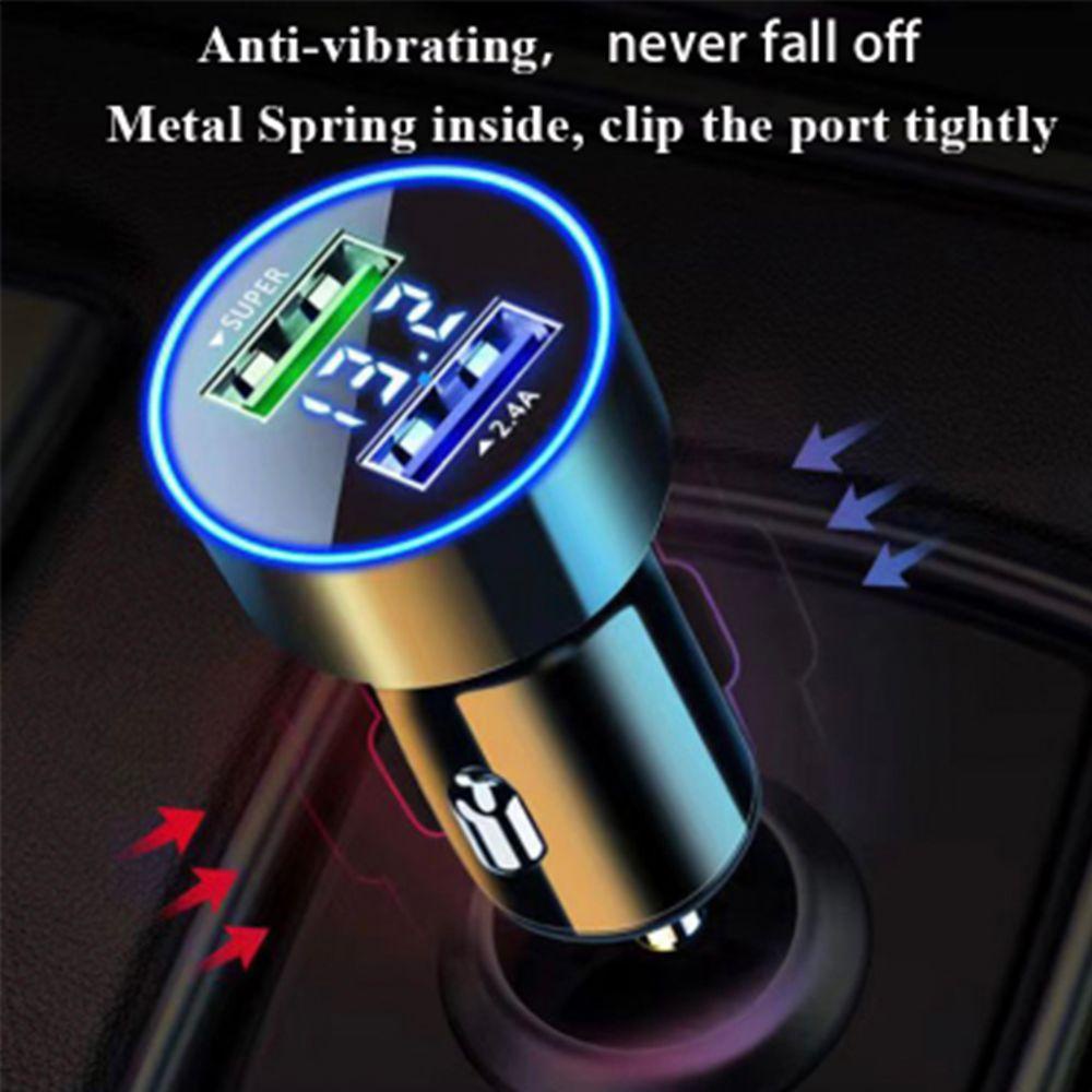 MYRONGVN Ổ Cắm Sạc Nhanh Cho Xe Hơi Với Màn Hình LED Hiển Thị