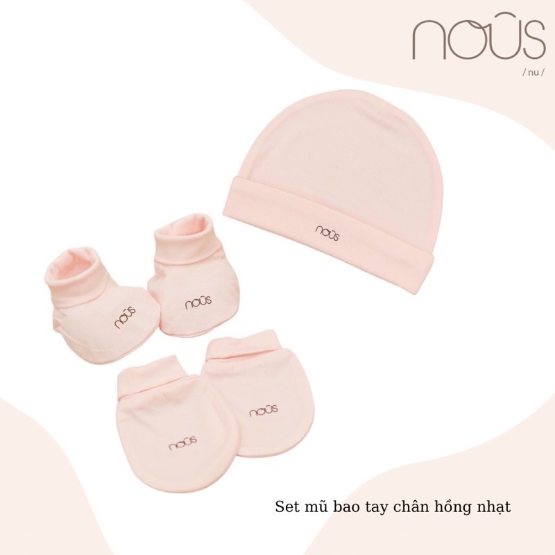 SET MŨ BAO TAY CHÂN NOUS SƠ SINH