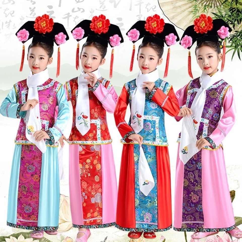 Trang Phục Hóa Trang Công Chúa Hoàng Gia Trung Hoa Cổ Điển Cho Bé Gái Zhugege P