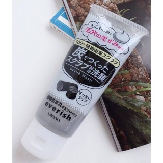 SỮA RỬA MẶT EVERICH SCRUB TẨY DA CHẾT UTENA THAN HOẠT TÍNH 135G