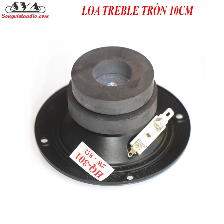 TREBLE GIẤY 10CM 3 INCH TRÒN, 4OHM , TỪ ĐÔI - KÈM TỤ - CẶP