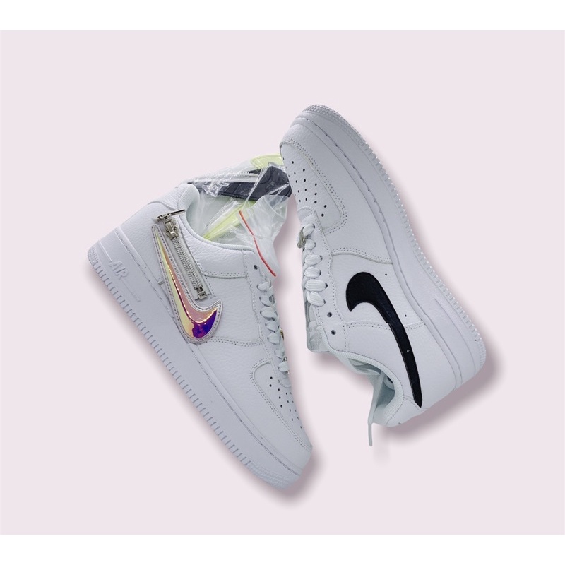 (Giày AUTH) Giày Nike Air Force 1 Chinese và Zipper Swoosh chính hãng