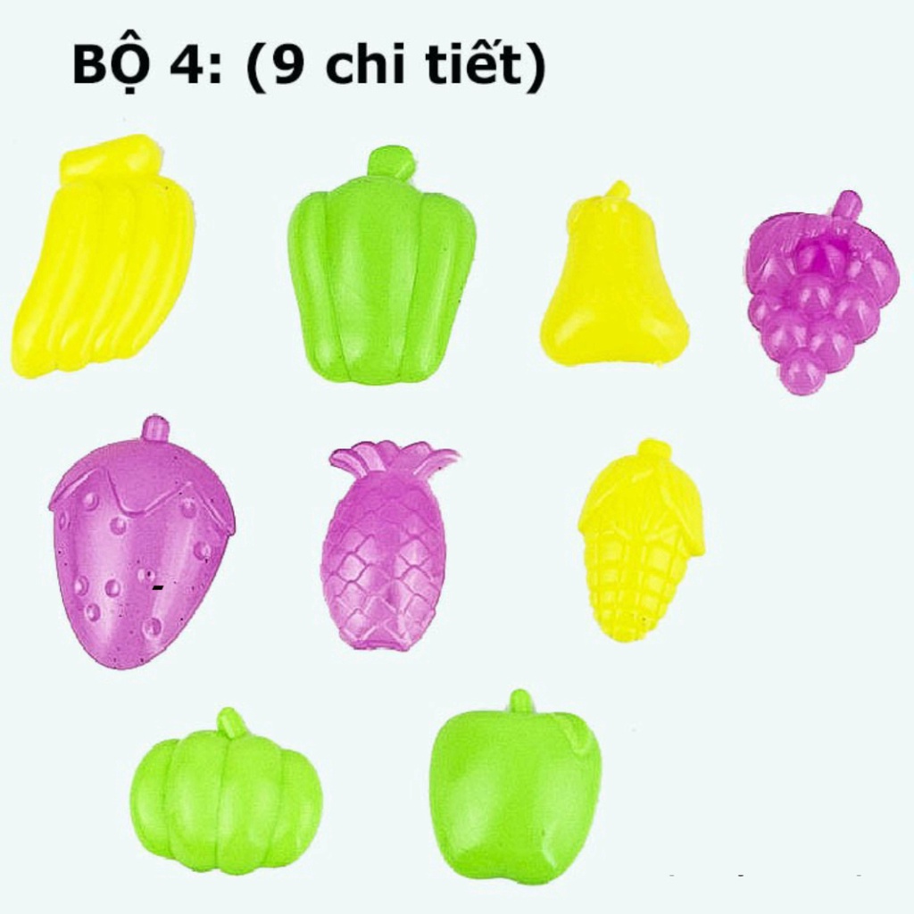 Bộ Khuôn Nhựa Tạo Hình Cát Động Lực, Cát Dẻo, Cát Nặn sinh học-1 Bộ khuôn đất nặn bột nặn cát động lực như hình