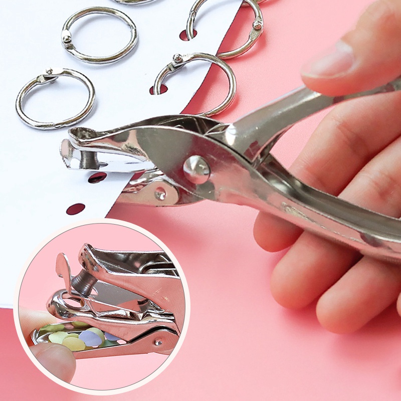 Dụng Cụ Bấm Lỗ Giấy Cầm Tay Tiện Dụng Cho Văn Phòng / Trường Học DIY