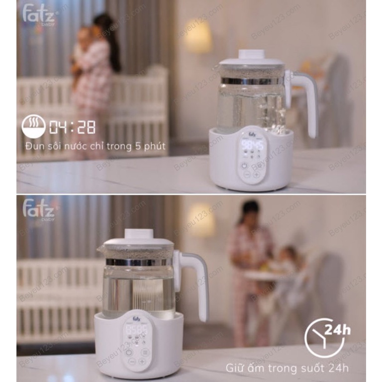 Máy đun nước và hâm nước pha sữa điện tử cao cấp Fatz QUICK 8 - Fatzbaby FB3525TN