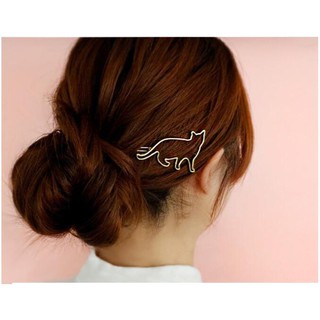 Kẹp tóc, cài tóc hình mèo cute (Sẵn)