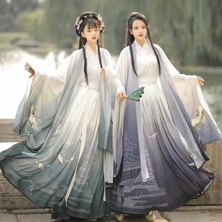 Trang phục cổ trang nam, nữ  mùa hè phong cách wei jin