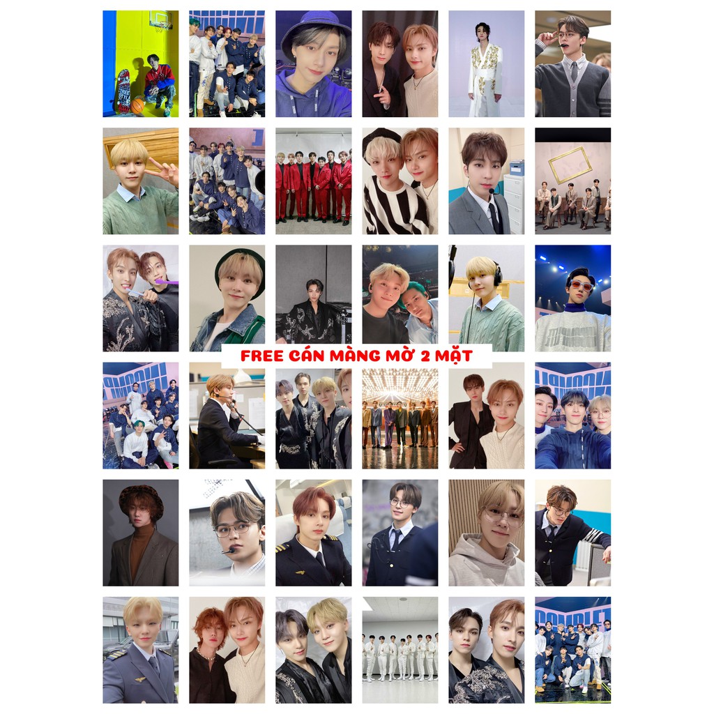 Lomo card 90 ảnh Seventeen - Twitter 0316