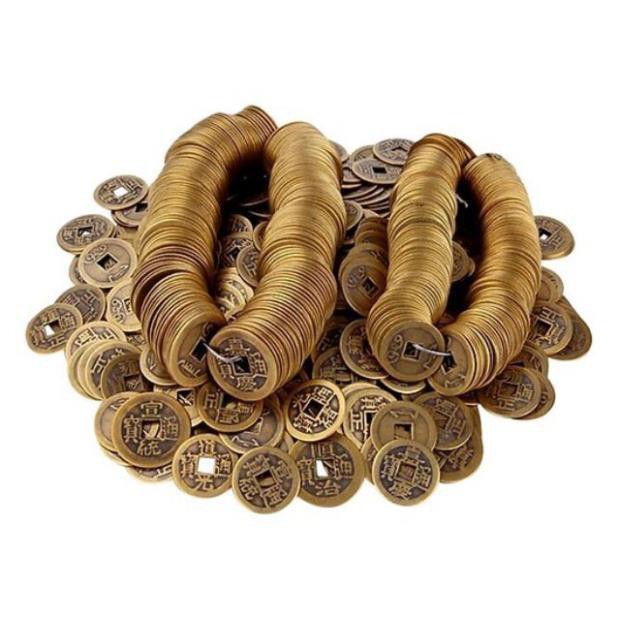 [Shop UY TÍN] Đồng Xu Chiêu Tài Tiến Bảo, đồng tiền may mắn.Tiền xu cổ Việt Nam | BigBuy360 - bigbuy360.vn