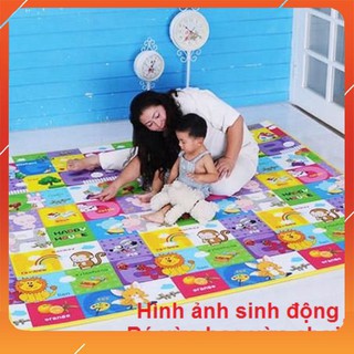 Thảm Maboshi Hai Mặt Nhiều Kích Thước, Thảm xốp cho bé Hai Mặt, Tấm Lót Sàn Chống Trơn Trượt