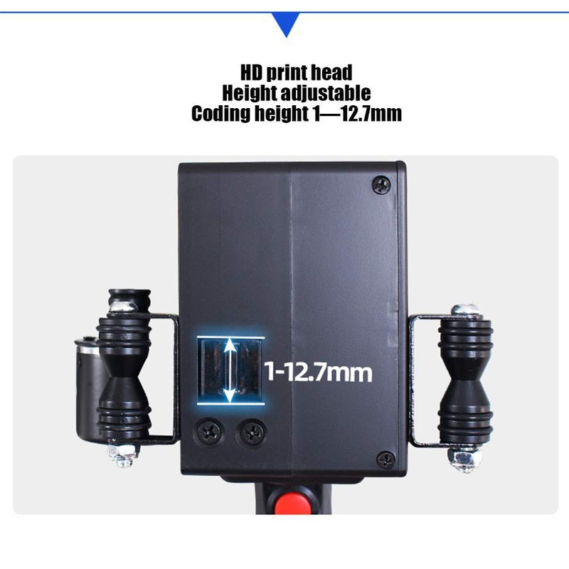 Máy in phun cầm tay in ấn đa năng QR code, logo LCD Printing USB có hộp mực - 195-2020 | BigBuy360 - bigbuy360.vn