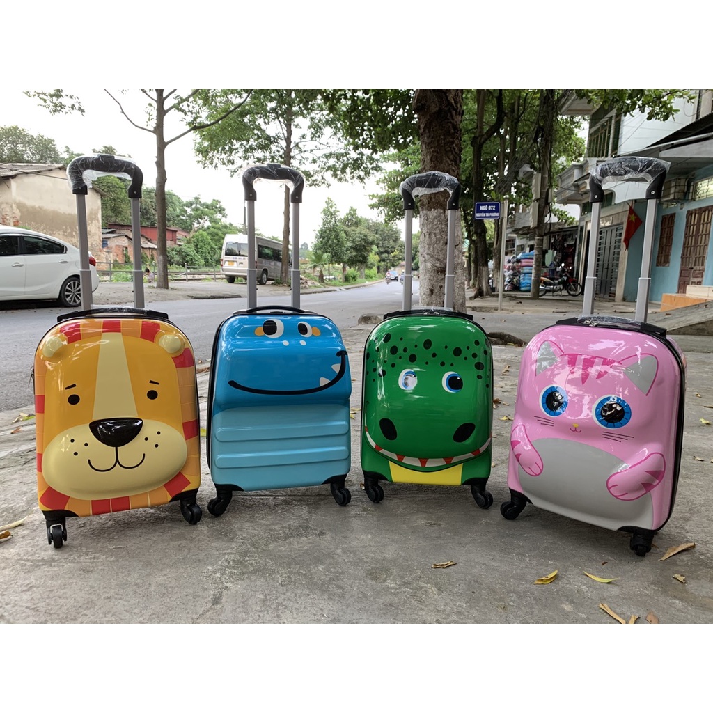 VALI HÌNH ĐỘNG VẬT Cao cấp 4 bánh