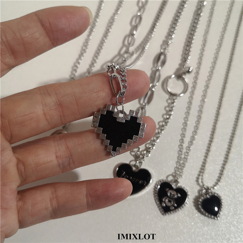 Vòng cổ choker IF YOU tùy chọn kiểu mặt thời trang phong cách Hàn Quốc cổ điển cho nữ