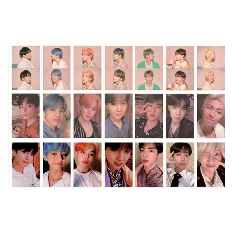 Bộ Thẻ Hình Lomo Nhóm Nhạc Kpop Bts