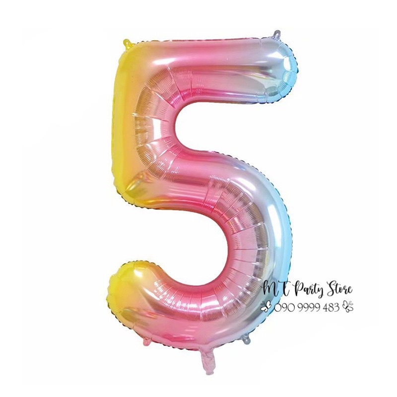 BÓNG SỐ MÀU OMBRE