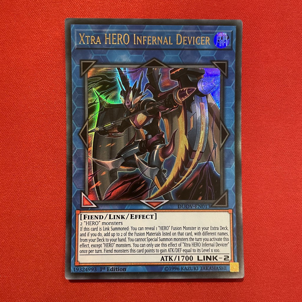 [EN][Thẻ Bài Yugioh Chính Hãng] Xtra HERO Infernal Devicer