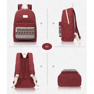 Balo thổ cẩm CanvasArtisan (Chính hãng)