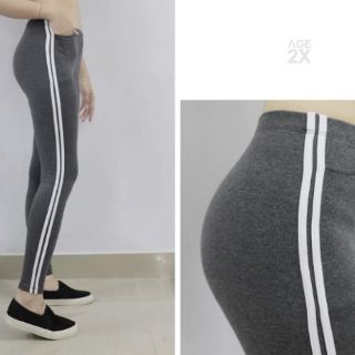 QUẦN LEGGING 2 SỌC #AGE2X