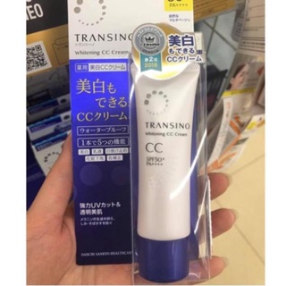 auth Kem trang điểm CC Transino White Cream SPF50+ PA++++ 30g- Nhật mẫu thumbnail