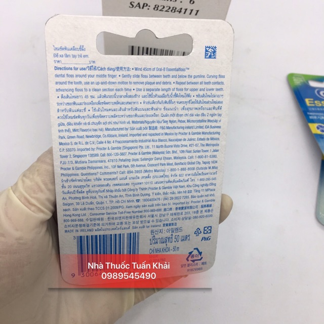 Chỉ Nha Khoa ORAL - B - 50m