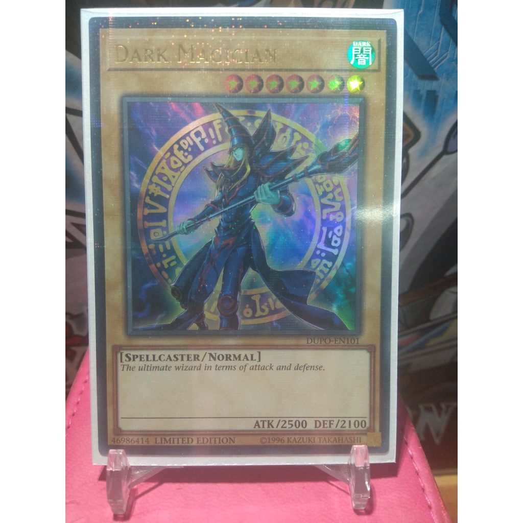 Thẻ bài Yugioh! Dark Magician - DUPO-EN101 - Ultra Rare Limited Edition
