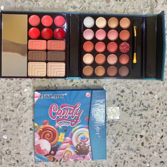 Phấn mắt nhũ lì dạng bóp ANYLADY SWEET PEACH