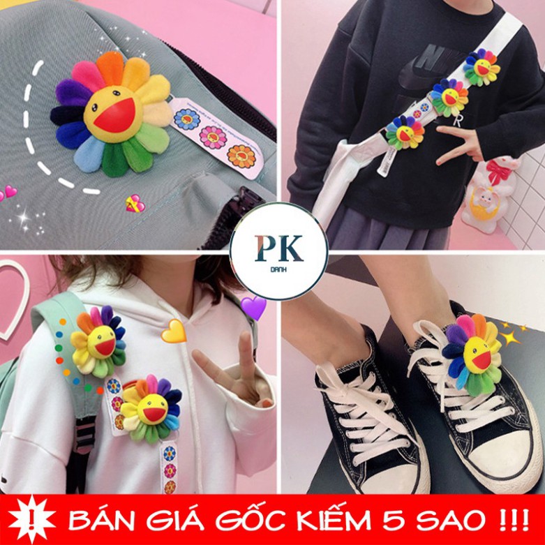 Bông hoa cài áo Takashi Murakami Kaikai Kiki Hoa mặt trời GD BTS