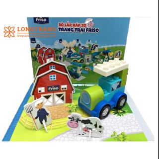 Bộ láp ráp nông trại 3d cho bé