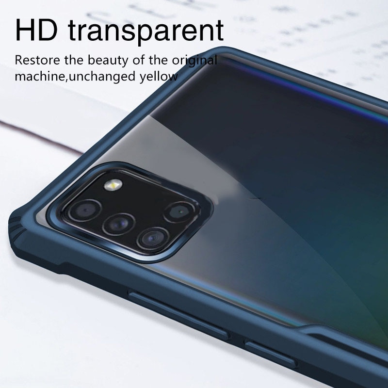 Ốp điện thoại silicon PC chống sốc cho Samsung Galaxy A10 A20 A30 A50 A10s A20s A30s A50s