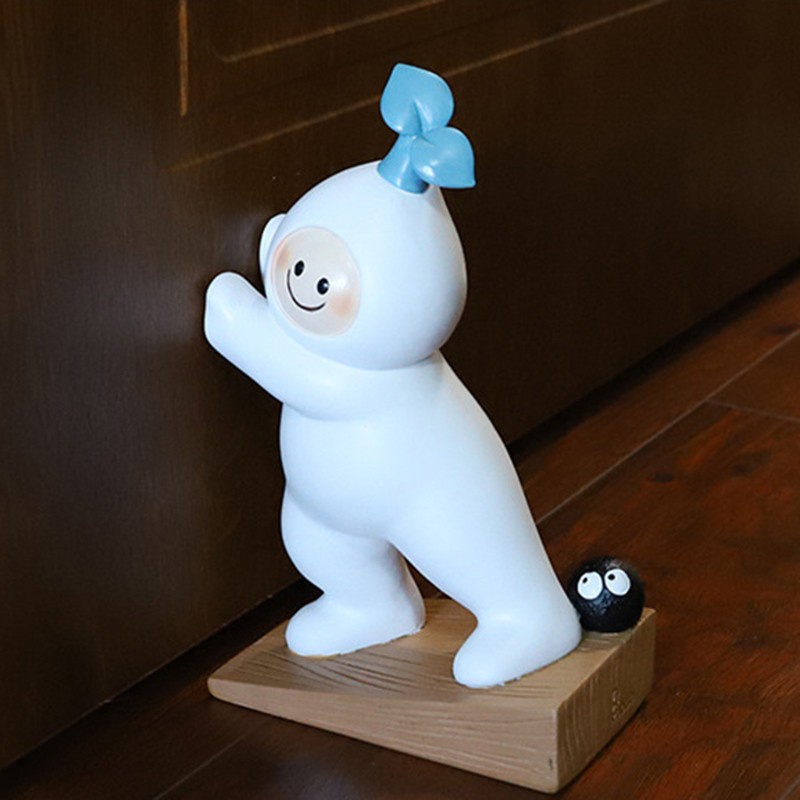 SEL Cute Cartoon Radish Door Stopper Resin Safety Baby Finger Guard Protector Non Slip Bookend Book Stand