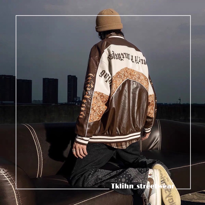 TKLIHN Áo khoác Bomber VIBE Ulzzang phong cách HIPHOP FASHIONITA 2021 KÈM 2 ẢNH THẬT CUỐI