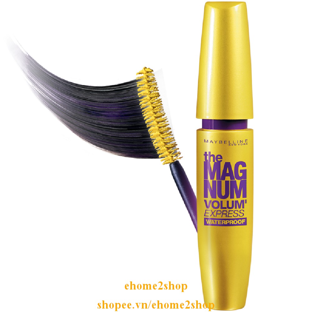 Mascara Maybelline 8ml 7x Colossal Volum Express Không Lem, Không Trôi Làm Dày Và Dài Mi Gấp 7 Lần shopee.vn/ehome2shop.