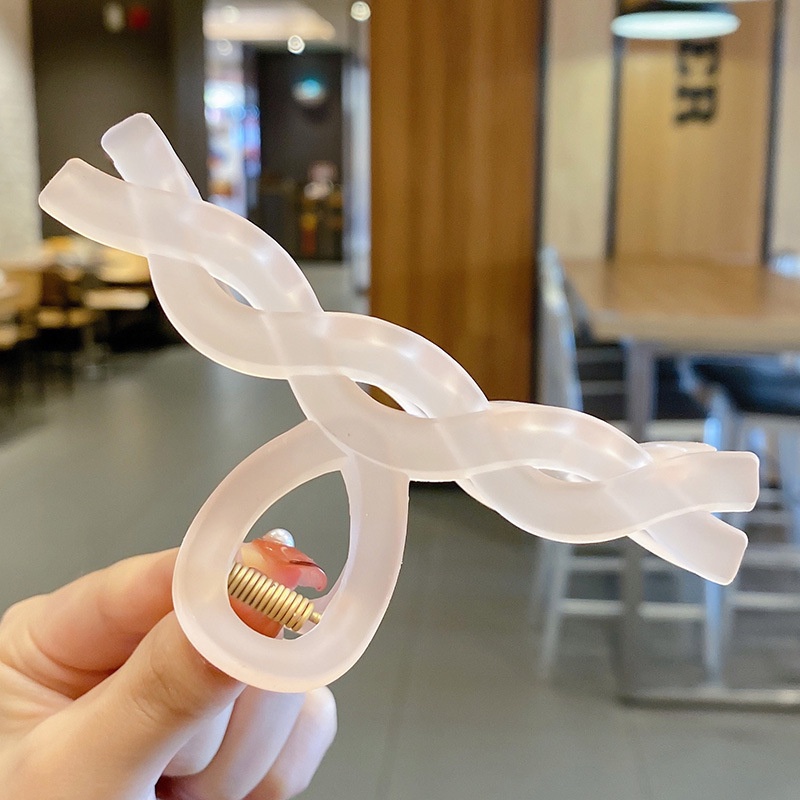 Kẹp tóc càng cua kích thước lớn màu sắc độc đáo thời trang dành cho nữ