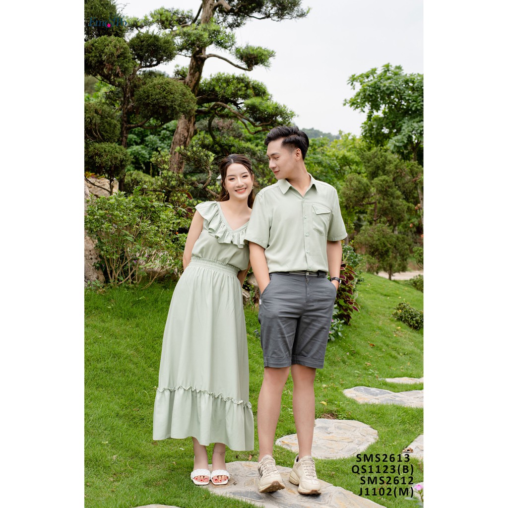 Chân váy xòe bèo gấu cạp chun Emspo J1102