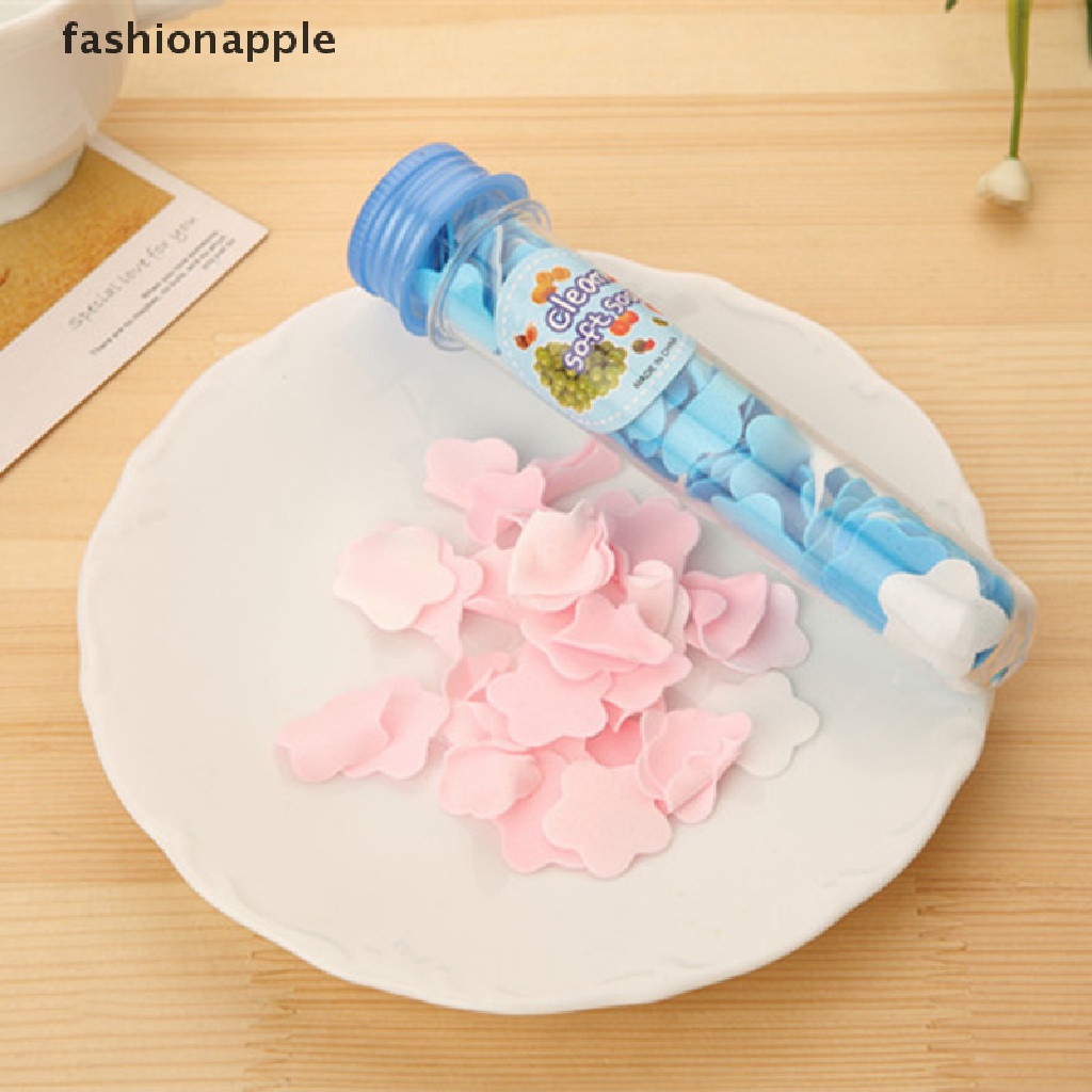 [Hàng mới về] Ống xà phòng giấy dùng một lần tiện dụng khi đi du lịch