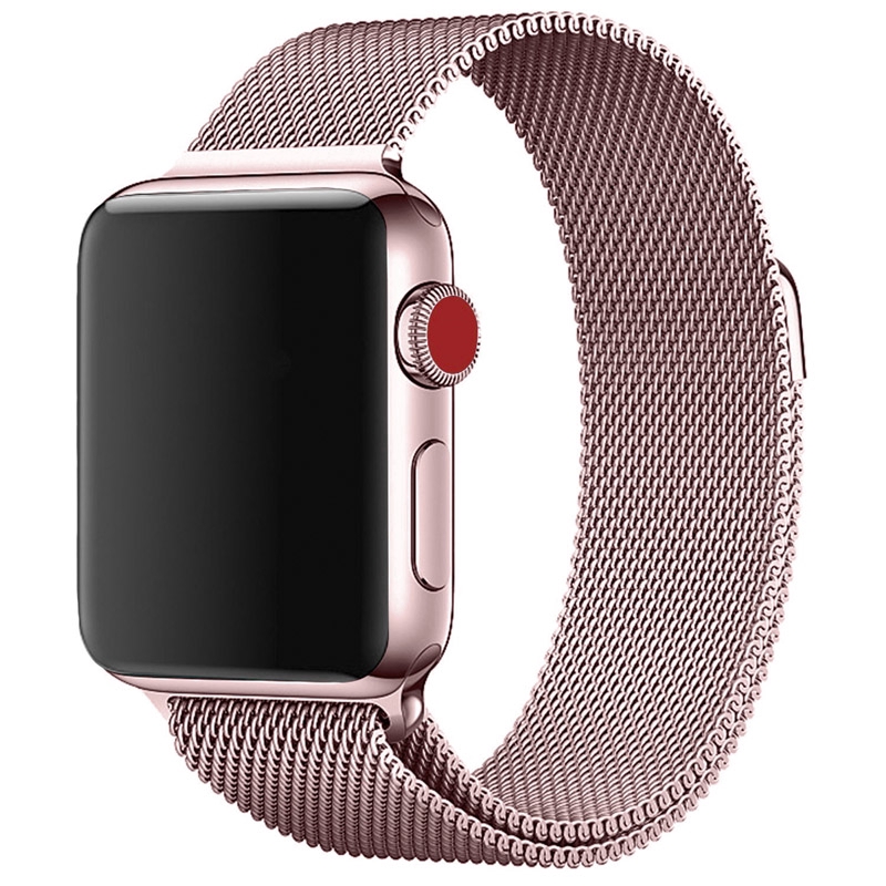 Milanese Stainless Steel Band Apple Watch Strap 38mm 40m 42mm 44mm iWatch Strap Series SE 6/5/4/3/2/1 Bracelet Watchband