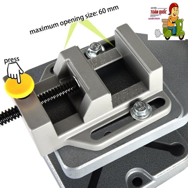 Khung Kẹp Máy Khoan - Đế Kẹp Máy Khoan Bàn Mini