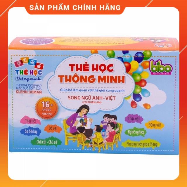 Bộ Thẻ Học Thông Minh 416 Chủ Đề Cho Bé