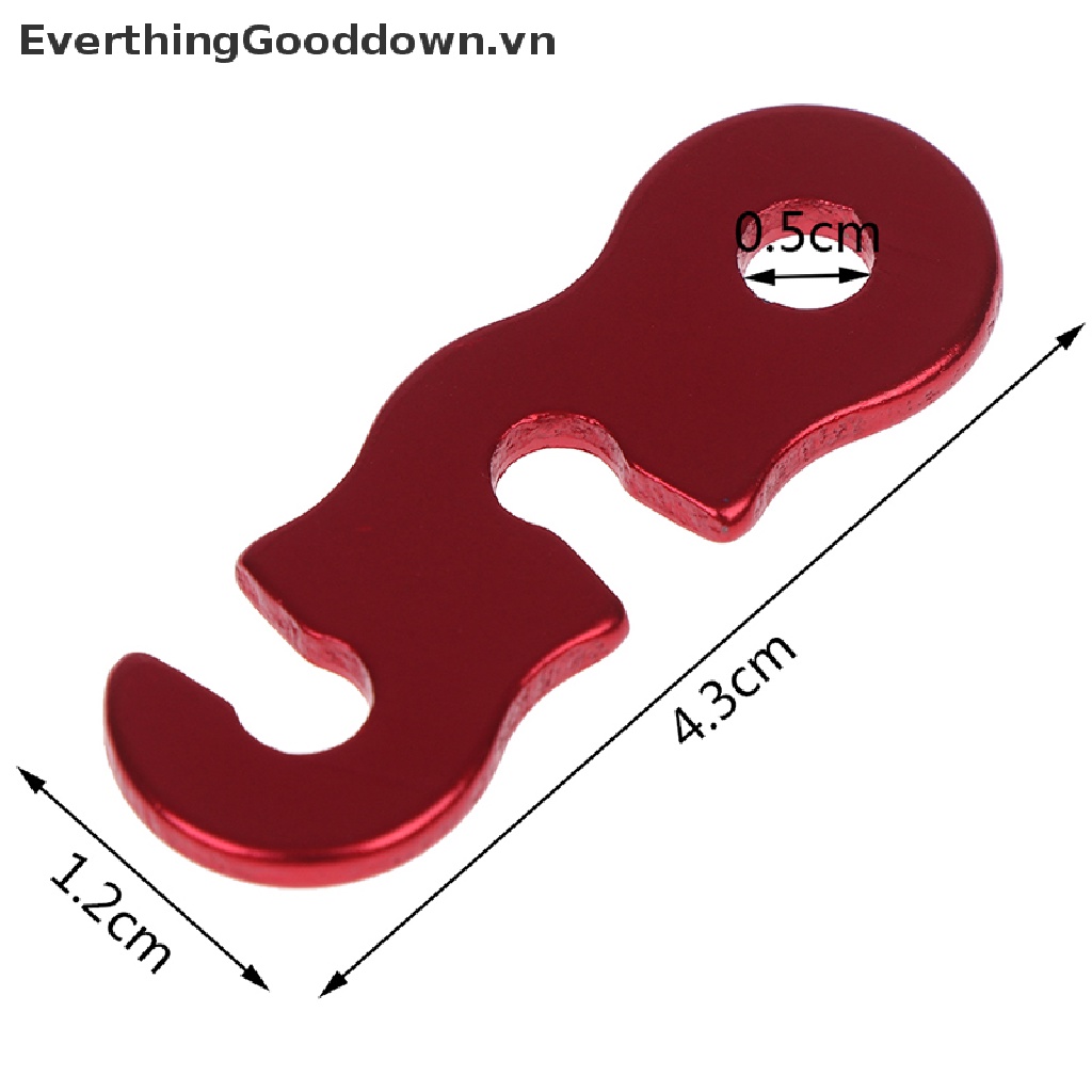 Everthinggear 10 Dụng Cụ Điều Chỉnh Dây Lều Bằng Hợp Kim Nhôm Tháo Gỡ Nhanh