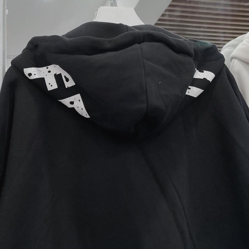 Áo Khoác Dây Kéo Nỉ Bông form rộng Fluffy vải dày, nặng tay (nam nữ mặc được) | BigBuy360 - bigbuy360.vn