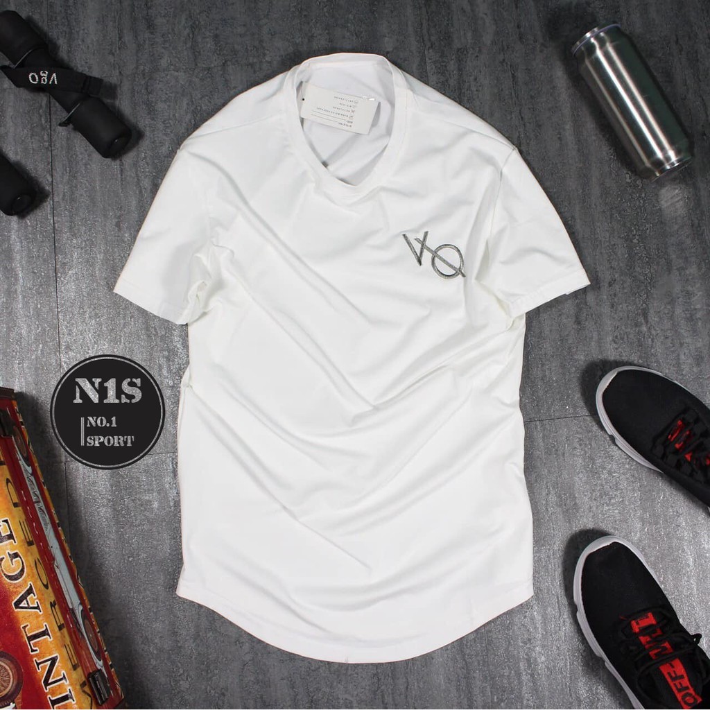 [Hàng Chuẩn Hãng] Áo thun body VQ - Logo Thêu