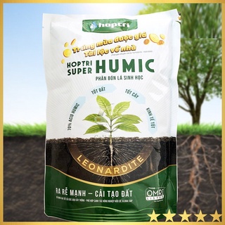 Phân Bón Lá SUPER ACID HUMIC Hợp Trí (1kg), Phân humic acid dạng bột