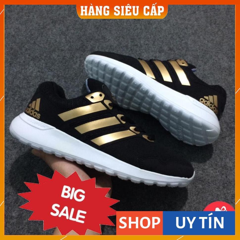 [ Hàng Loại 1 ] - Giày Thể Thao Cloudfoam Nam Nữ (Đen/Vàng + Đen/Đen) - TLS201