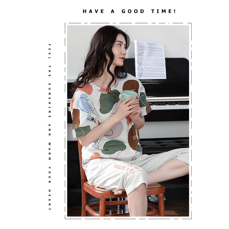 Đồ mặc nhà cotton cực xinh 5068 | BigBuy360 - bigbuy360.vn