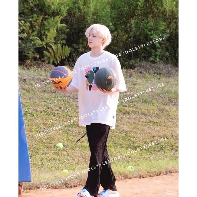 (Quà tặng kèm card idol) áo phông đôi ITS soop BTS suga jhope RM Jimin