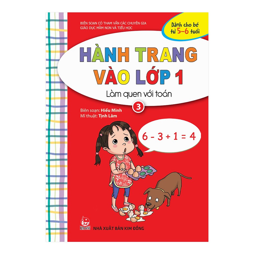 Sách - Combo Hành Trang Vào Lớp 1: Làm Quen Với Toán (3 Tập)