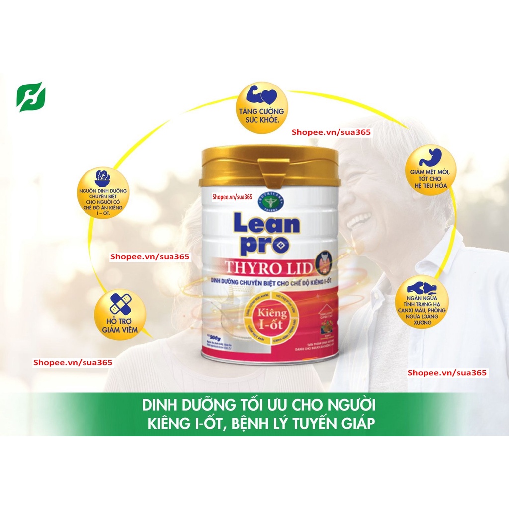 Sữa Lean pro Thyro Lid_400g - Dinh Dưỡng Cho Chế Độ Kiêng I-ốt - Date Luôn Mới