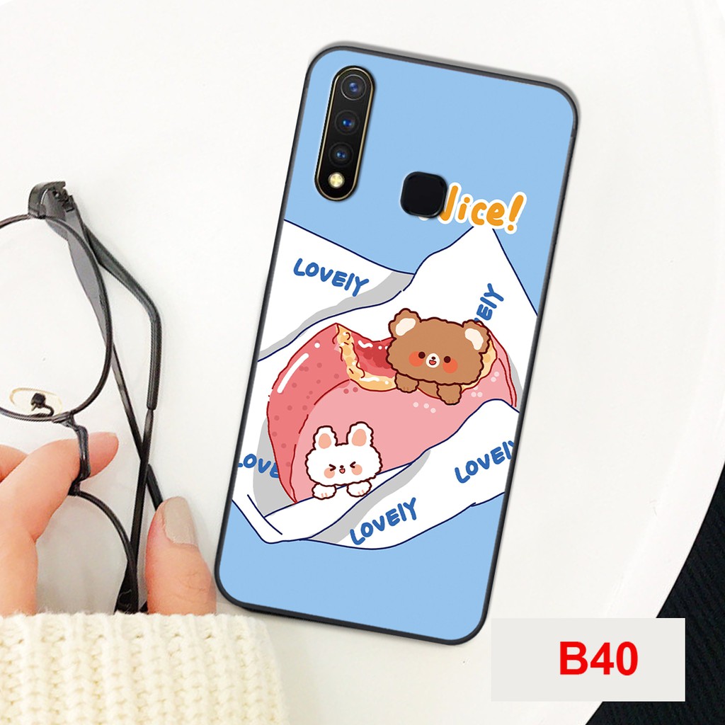 ỐP LƯNG VIVO U10/Y11/Y12/Y17/Y19 MẪU GẤU CUTE ĐÁNG YÊU ĐA DẠNG