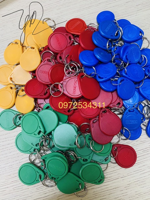 Thẻ từ móc khoá RFID Tần số 125Khz
